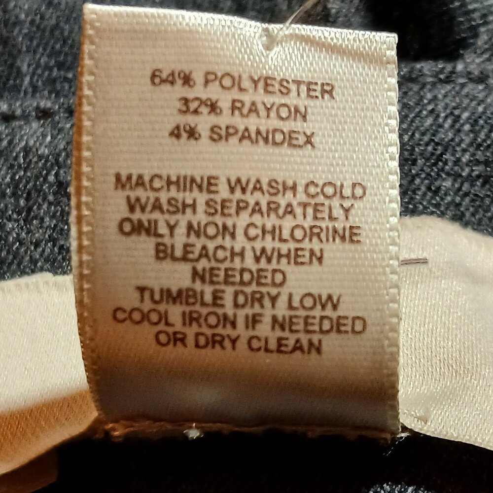 NWT LOFT "Original Dress Trouser" Gray Wide Leg 6P - Picture 9 of 12